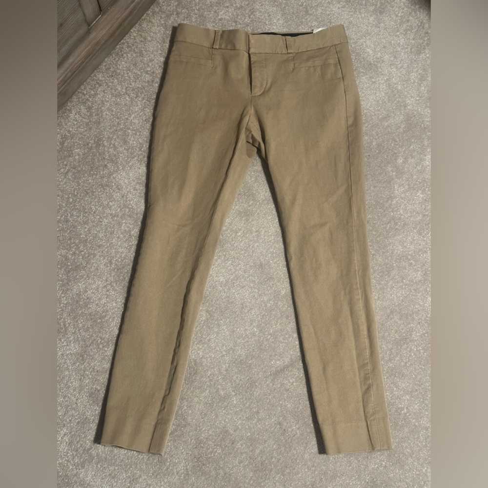 Banana Republic Women’s Khaki Tan Sloan Fit Ankle Slacks Dress Pants size 0